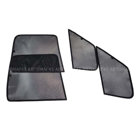 TLT  каркасные шторки на магнитах ГАЗель NEXT c 2013г передние из двух частей 2шт 10%    фото 2