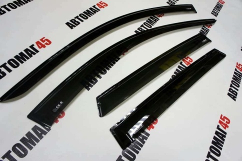 VAD  дефлекторы окон Mazda Мазда CX-5 2011-2017г 1 поколение комплект 4шт    фото 2