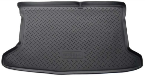 NorPlast коврик в багажник полиуретан Hyundai Solaris Хендай Солярис хэтчбэк с 2010-2017г    фото 2