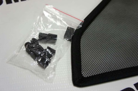 Шторкофф  каркасные шторки на магнитах ВАЗ 2109 2114 2115 премиум сетка передние 2шт 15%   фото 2