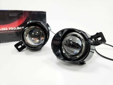 ZMB Фары противотуманные 1 линза  Nissan LED 50W 6000LM 2шт гарантия 6 мес фото 6