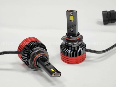 DMT-S30 лампы LED 2шт HB3/HB4/HIR2 12В 75W 5500K 6000Lm  с обманкой гарантия 6мес    фото 3