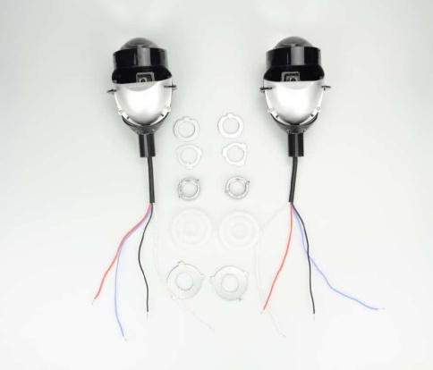 Aozoom  A5 светодиодные Би-Led линзы 3.0" 12V 35W 5500K гарантия 12 месяцев    фото 2