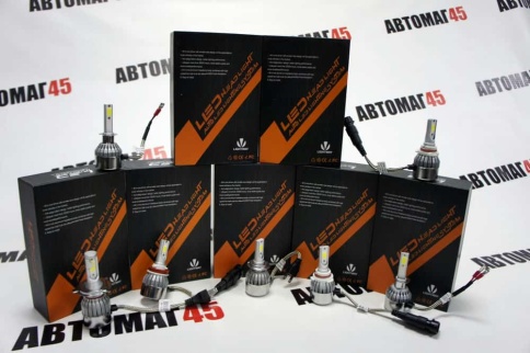 C6-K6 A3 чип СОВ LED 2шт H3 12В 36W 6000К 3800Lm гарантия 1мес    фото 1