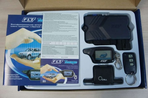 FLT  Сигнализация автозапуск двусторонняя связь без сирены гарантия 3 месяца на блок аналог B фото 1