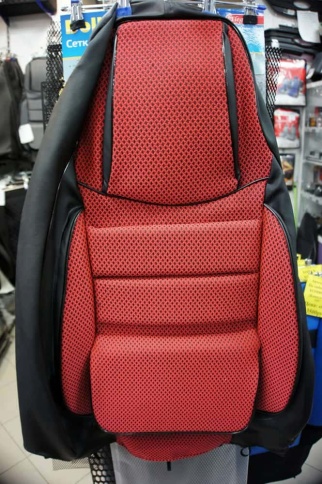 Авточехлы  Нива Шевроле Niva до 2014г жаккард красный    фото 1