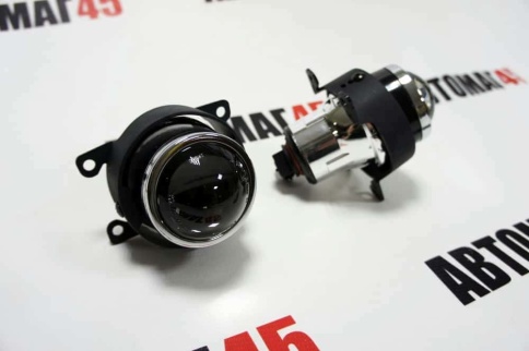 NBN  фара противотуманная универ линза Лада Vesta Веста Лада X-Ray Renault Focus 2шт    фото 5