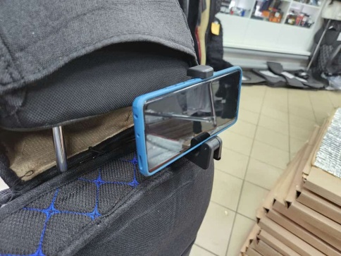 Крючок держатель складной для телефона серебристый GG-02   фото 2