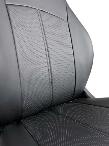 Авточехлы  Нива 4x4 урбан бронто легенд 2019-2026г экокожа черная  фото 9