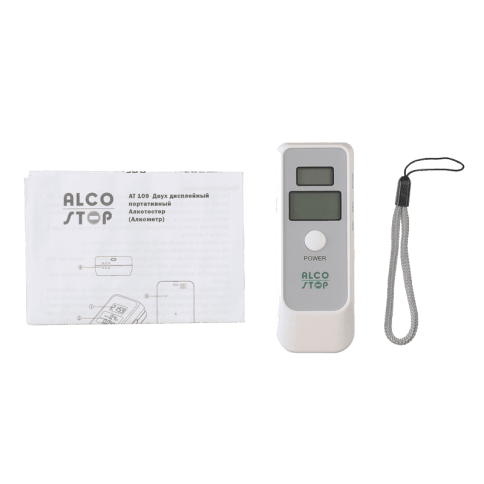 INTEGO  Алкотестер цифровой АТ109 2 ЖК дисплея    фото 2
