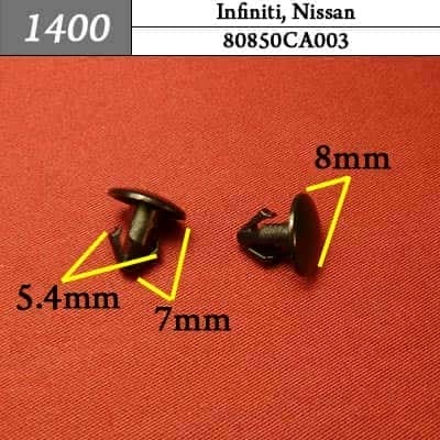 1400 Клипса пистон для Infiniti Nissan фото 1