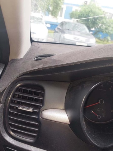 Накидка на панель Kia Rio Киа Рио c 2017г Rio X-Line Рио Х-Лайн с 2017г алькантара фото 3