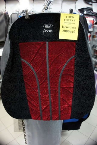 Авточехлы  Ford Focus 3 Форд Фокус 3 флок фото 1