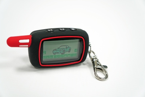 Чехол для брелка сигнализации совместим с Starline Старлайн A6 A9 рифленый черный фото 1