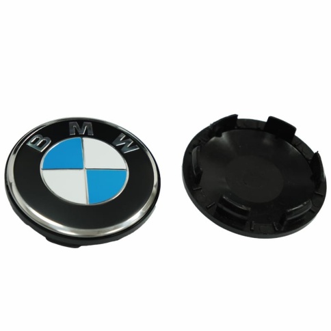 Колпачок ступицы BMW 62/56 КИК(Рапид) со стикером синий  фото 4