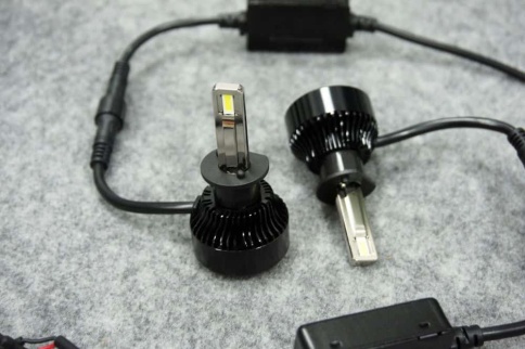 Sariti K5 LED 2шт H1 12В 50W 6000K 5000Lm с обманкой гарантия 6мес    фото 4