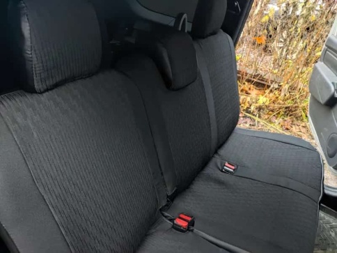 Авточехлы  Lada Largus Ларгус Largus Cross 5 местный 2/3 2012-2021г жаккард черный A10   фото 6