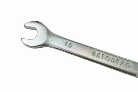Автодело ключ рожково-накидной на 10 фото 3