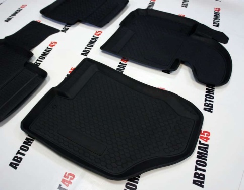 Коврики  в салон Kia Sportage 2010-2017г Hyundai IX35 c 2010г комплект 4шт    фото 4