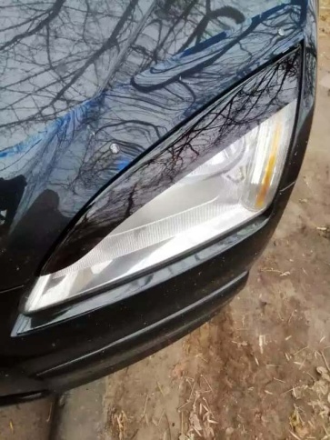 Реснички накладки на фары Ford Focus 2 Форд Фокус 2 2004-2008г 2шт    фото 2
