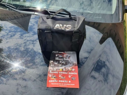 AVS КА 580  компрессор 40л мин 150Вт 10Атм сумка насадки гарантия 1год    фото 8