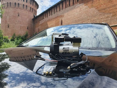 AVS КА 580  компрессор 40л мин 150Вт 10Атм сумка насадки гарантия 1год    фото 9