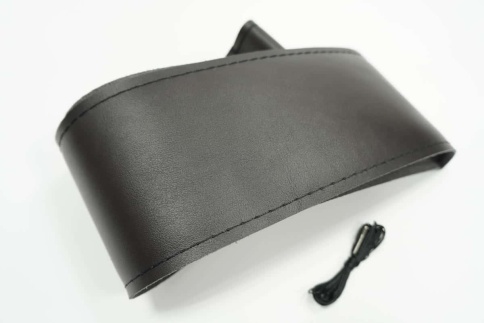 C2R Оплетка  руля под шнуровку экокожа темно-коричневая C1113    фото 1