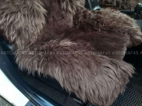 Накидки  комбинированные шоколадный 140x50см 2шт    фото 5