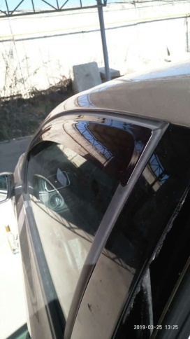 ANVair  дефлекторы окон Volkswagen Polo Фольцваген Поло седан 2010-2020г комплект 4шт    фото 10