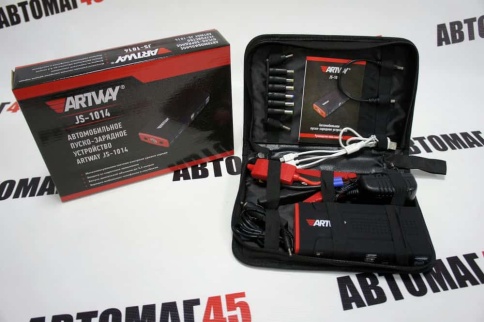 Artway  пуско-зарядное устройство Бустер 14000мАч пуск ДВС 200A гарантия 1год   фото 1