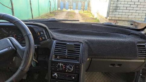 Накидка на панель ВАЗ 2110 старого образца карпет две части фото 2