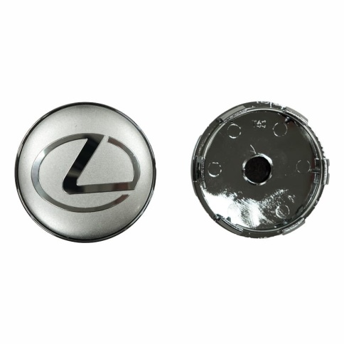 Колпачок ступицы Lexus 60/57 серебро TechLine КиК Слик NZDK 030 фото 1