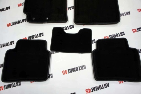 Seintex  коврики в салон 3D ворс Kia Rio с 2017г Hyundai Solais с 2017г комплект черный 5шт   фото 13