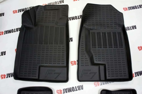 Rezkon коврики в салон Haval F7 1пок 2018-2024г Haval F7X с 2019г комплект 4шт фото 5