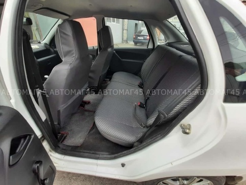 Авточехлы  Лада Granta Гранта до 08.2018г 1/1 2/3 жаккард серый    фото 7