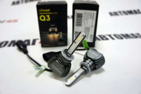 Allroad Q3  светодиодные лампы LED 2шт H27 12В 20W 6000K 3600Lm гарантия 5мес    фото 10