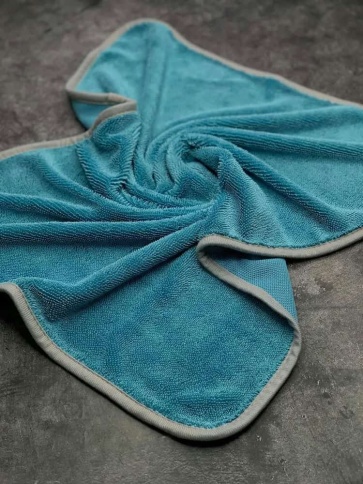 Smart monster микрофибровое полотенце для сушки кузова голубой 50*60см 1шт    фото 3