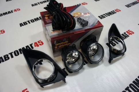 ADL-DLAA  фары противотуманные Toyota Corolla Тойота Королла 2007-2010г реле кнопка проводка 2шт    фото 4