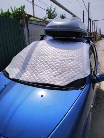 Carius накидка защитная от наледи и солнца на лобовое стекло 183см х 116см    фото 6