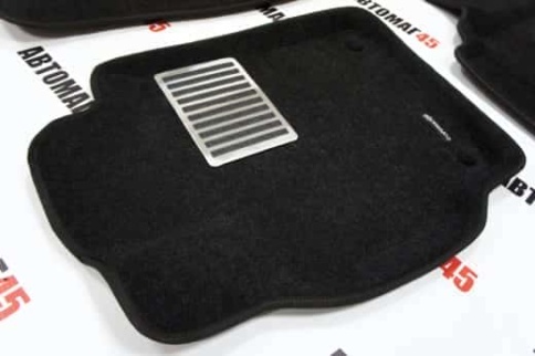 Euromat  коврики в салон 3D ворс Toyota Camry  V40 06-11г V50 V55 11-18г комплект черный    фото 5