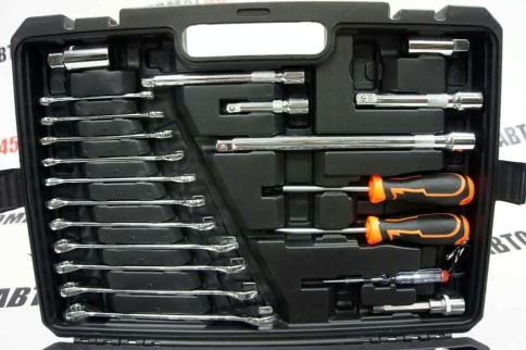 KINGQUEEN  набор инструментов 121 предмет 1/2" 1/4" 1/8"    фото 3