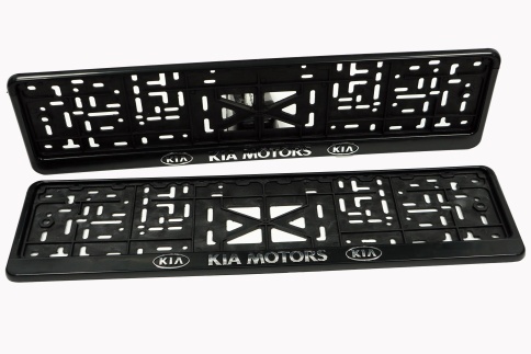 Рамка  номерного знака Kia    фото 1