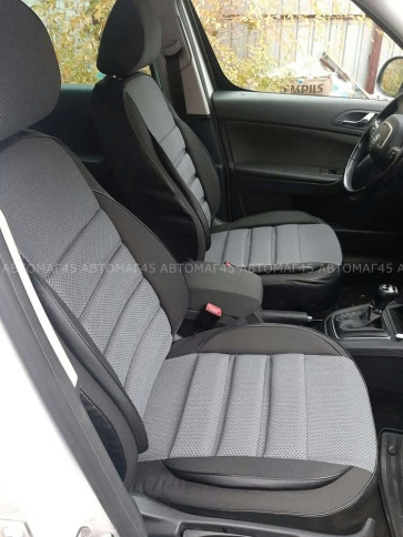 Авточехлы  Skoda Yeti Шкода Йети Skoda Roomster Румстер жаккард серый Ижевск   фото 9