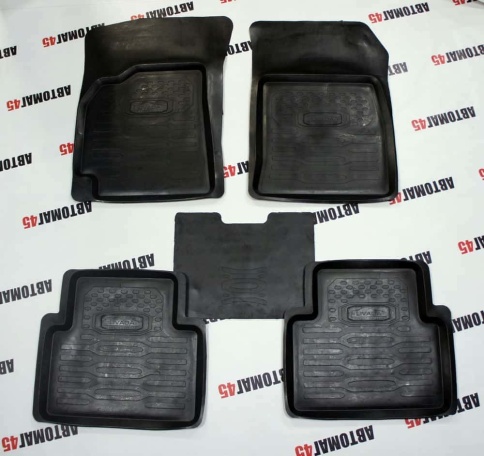 Коврики  в салон Toyota Avensis кузов Т250 2002-2008г комплект 4шт    фото 4