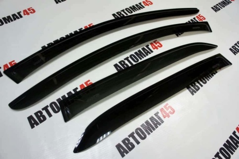 ANVair  дефлекторы окон Renault Logan Логан 2014-2022г Logan Stepway 2018-2022г комплект 4шт фото 5