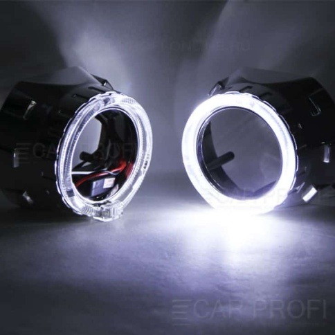 Carprofi  маска для билинзы 2,5"LED CREE GUNPOINT    фото 5