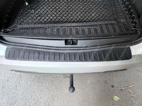 STYLE  Накладка на задний бампер Renault Duster Рено Дастер 2021-2022г фото 2