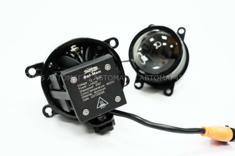 SALMAN  Фары п/туманные 1 линза  Lada Vesta X-Ray и иномарки LED 70W 8000LM 2шт гарантия 6 мес фото 4