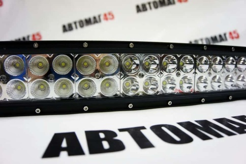Carprofi  cветодиодная балка люстра 288W COMBO панорамная 2 ряда чипы CREE 3W 16-30V гарантия 6 мес фото 7