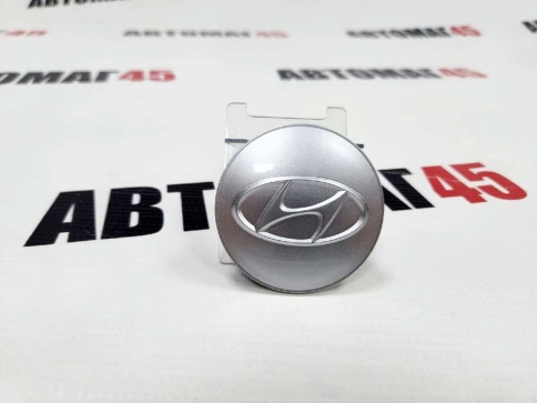 Колпачок ступицы Hyundai 55/62 серебро Виком КиК Рапид (198785) фото 2